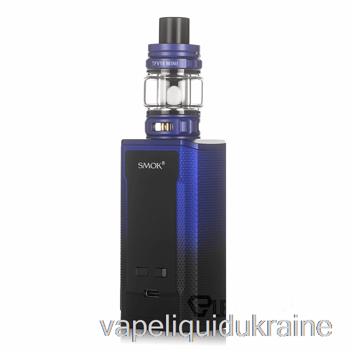 Vape Ukraine SMOK R-KISS 2 200W Starter Kit Black Blue